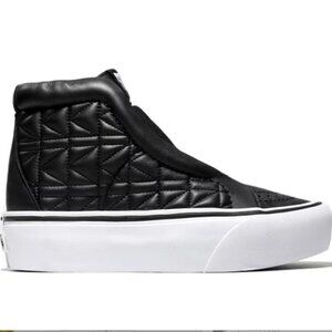Vans X Karl Lagerfeld Sk8-Hi Laceless Platform Chain K Quilt